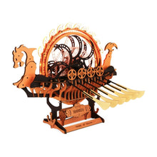 Afbeelding in Gallery-weergave laden, 3D Puzzel - Vikingenboot met Draak
