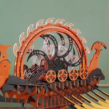 Afbeelding in Gallery-weergave laden, 3D Puzzel - Vikingenboot met Draak