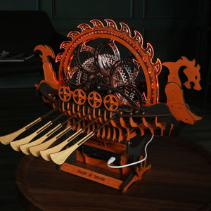 3D Puzzel - Vikingenboot met Draak
