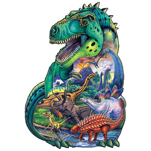 Houten Puzzel - Jurassic World