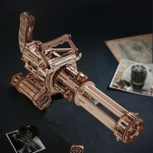 Afbeelding in Gallery-weergave laden, 3D Puzzel - Machinegeweer met draaiende loop