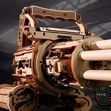 Afbeelding in Gallery-weergave laden, 3D Puzzel - Machinegeweer met draaiende loop