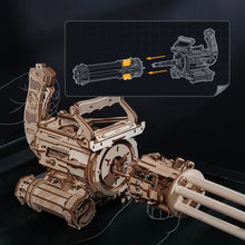 Afbeelding in Gallery-weergave laden, 3D Puzzel - Machinegeweer met draaiende loop