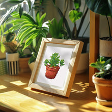 Afbeelding in Gallery-weergave laden, Mini Diamond Painting 15x20cm (4 stuks) - Tuinjuwelen: Mini Vetplant