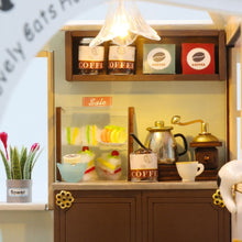 Afbeelding in Gallery-weergave laden, Miniatuurhuisje Tuin van het Katten Café