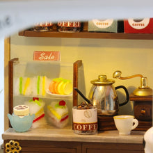 Afbeelding in Gallery-weergave laden, Miniatuurhuisje Tuin van het Katten Café