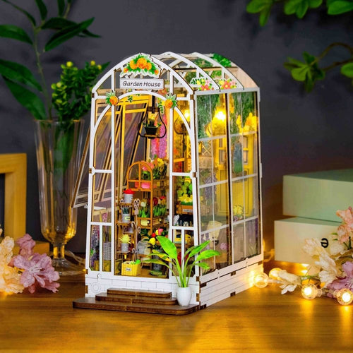 Book Nook - Kasje en Bloemen