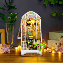 Afbeelding in Gallery-weergave laden, Book Nook - Kasje en Bloemen