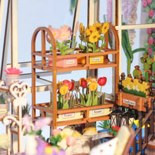 Afbeelding in Gallery-weergave laden, Book Nook - Kasje en Bloemen