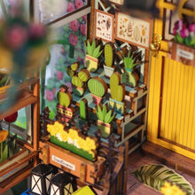 Afbeelding in Gallery-weergave laden, Book Nook - Kasje en Bloemen