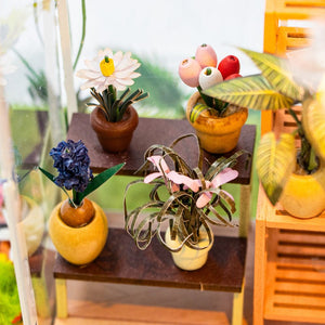 Miniatuurhuisje Zonnige Bloem