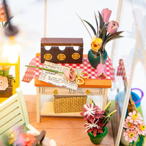 Miniatuurhuisje Zonnige Bloem