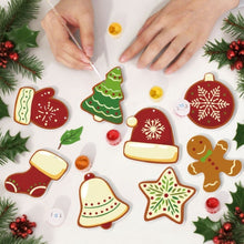 Afbeelding in Gallery-weergave laden, Kerstornamenten Schilderen op Nummers – Handschoenen Wintermutsen Kit