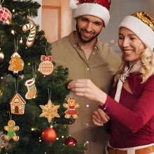 Afbeelding in Gallery-weergave laden, Kerstornamenten Schilderen op Nummers – Suikerstok Kerstkoekjes Kit