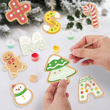 Afbeelding in Gallery-weergave laden, Kerstornamenten Schilderen op Nummers – XMAS Letters Kit