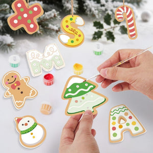 Kerstornamenten Schilderen op Nummers – XMAS Letters Kit
