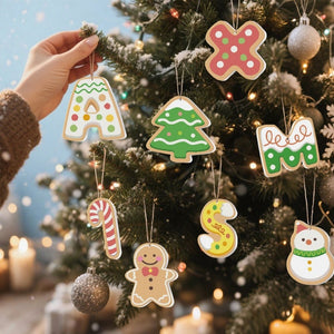 Kerstornamenten Schilderen op Nummers – XMAS Letters Kit