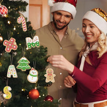 Afbeelding in Gallery-weergave laden, Kerstornamenten Schilderen op Nummers – XMAS Letters Kit