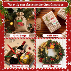 Kerstornamenten Schilderen op Nummers – Rendier Kerstman Sokken Kit