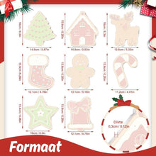 Afbeelding in Gallery-weergave laden, Kerstornamenten Schilderen op Nummers - Kit Pepermunt Traktaties