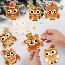 Afbeelding in Gallery-weergave laden, Kerstornamenten Schilderen op Nummers - Kit Kerstbos Vrienden