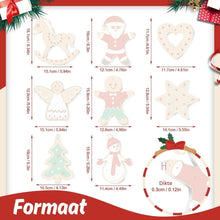 Afbeelding in Gallery-weergave laden, Kerstornamenten Schilderen op Nummers - Kit Kleine Vrolijke Iconen 2