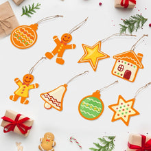 Afbeelding in Gallery-weergave laden, Kerstornamenten Schilderen op Nummers - Kit Kleine Vrolijke Iconen 3 Figured'Art