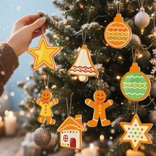 Afbeelding in Gallery-weergave laden, Kerstornamenten Schilderen op Nummers - Kit Kleine Vrolijke Iconen 3