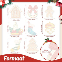 Afbeelding in Gallery-weergave laden, Kerstornamenten Schilderen op Nummers - Kit Gezellige Open Haard