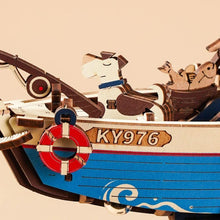 Afbeelding in Gallery-weergave laden, 3D Puzzel - Oceaansvisser