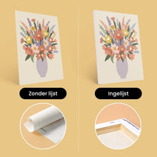 Afbeelding in Gallery-weergave laden, Mini Schilderen op Nummer 15x20cm (6 stuks) - Bloemen Vazen