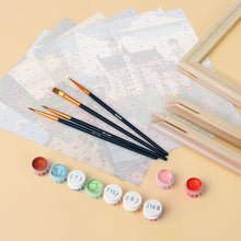 Afbeelding in Gallery-weergave laden, Mini Schilderen op Nummer 15x20cm (6 stuks) - Hallo Duitsland