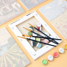 Afbeelding in Gallery-weergave laden, Mini Schilderen op Nummer 15x20cm (6 stuks) - Hallo Duitsland