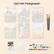 Afbeelding in Gallery-weergave laden, Mini Schilderen op Nummer 15x20cm (6 stuks) - Hallo Duitsland