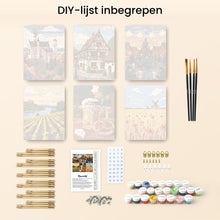 Afbeelding in Gallery-weergave laden, Mini Schilderen op Nummer 15x20cm (6 stuks) - Hallo Duitsland