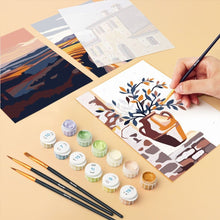 Afbeelding in Gallery-weergave laden, Mini Schilderen op Nummer 15x20cm (6 stuks) - Klassiek Toscane