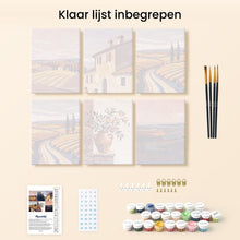 Afbeelding in Gallery-weergave laden, Mini Schilderen op Nummer 15x20cm (6 stuks) - Klassiek Toscane