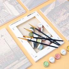 Afbeelding in Gallery-weergave laden, Mini Schilderen op Nummer 15x20cm (6 stuks) - Parijse Charme