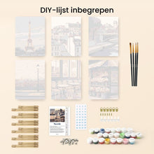 Afbeelding in Gallery-weergave laden, Mini Schilderen op Nummer 15x20cm (6 stuks) - Parijse Charme