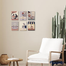 Afbeelding in Gallery-weergave laden, Mini Schilderen op Nummer 15x20cm (6 stuks) - Romantisch Café