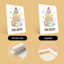 Afbeelding in Gallery-weergave laden, Mini Schilderen op Nummer 15x20cm (6 stuks) - Franse Gebakjes