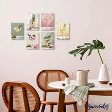 Afbeelding in Gallery-weergave laden, Mini Schilderen op Nummer 15x20cm (6 stuks) - Botanische Dranken