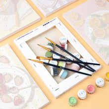 Afbeelding in Gallery-weergave laden, Mini Schilderen op Nummer 15x20cm (6 stuks) - Zomerse Lekkernijen