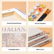 Afbeelding in Gallery-weergave laden, Mini Schilderen op Nummer 15x20cm (6 stuks) - Dolce Vita