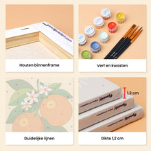 Afbeelding in Gallery-weergave laden, Mini Schilderen op Nummer 15x20cm (6 stuks) - Zon van Italië