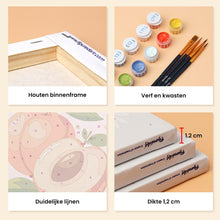 Afbeelding in Gallery-weergave laden, Mini Schilderen op Nummer 15x20cm (6 stuks) - Tuinfruit