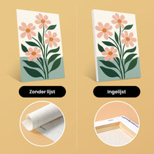 Afbeelding in Gallery-weergave laden, Mini Schilderen op Nummer 15x20cm (6 stuks) - Moderne Bloemen