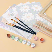 Afbeelding in Gallery-weergave laden, Mini Schilderen op Nummer 15x20cm (6 stuks) - Grafische Bloemen