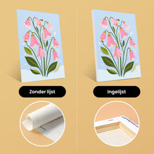 Afbeelding in Gallery-weergave laden, Mini Schilderen op Nummer 15x20cm (6 stuks) - Pastelbloemen