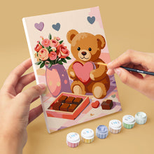 Afbeelding in Gallery-weergave laden, Mini Schilderen op Nummer 15x20cm (6 stuks) - Valentijnsdag